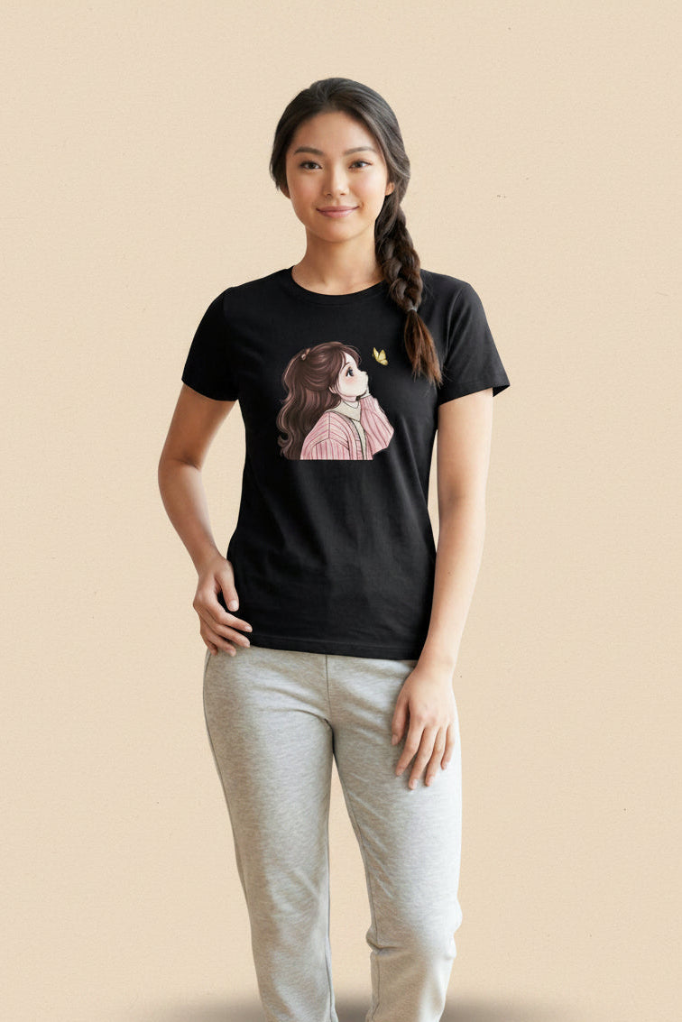 Butterfly Girl Graphic Tee