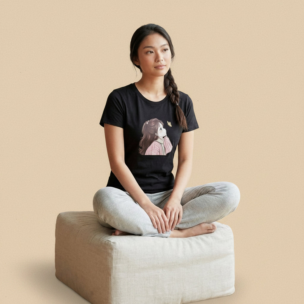 Butterfly Girl Graphic Tee
